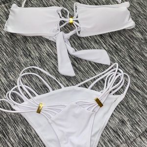White bikini